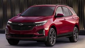 2021 Chevy Equinox on display