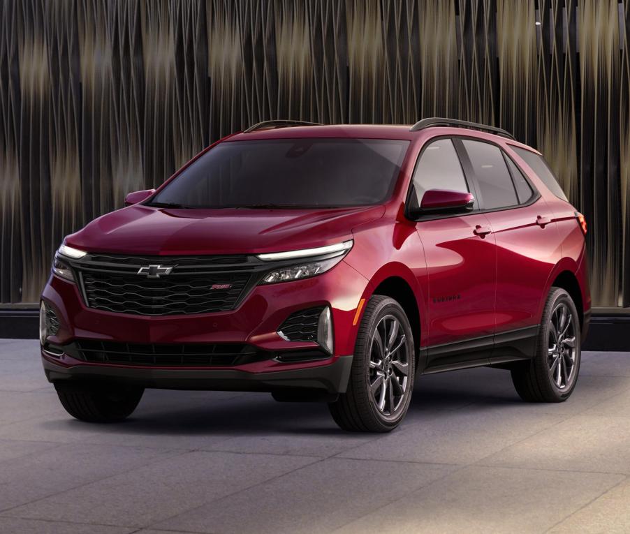 2021 Chevy Equinox on display