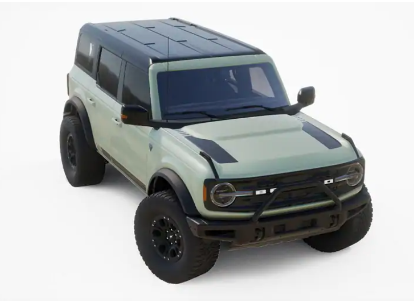 press photo of a Ford Bronco four-door