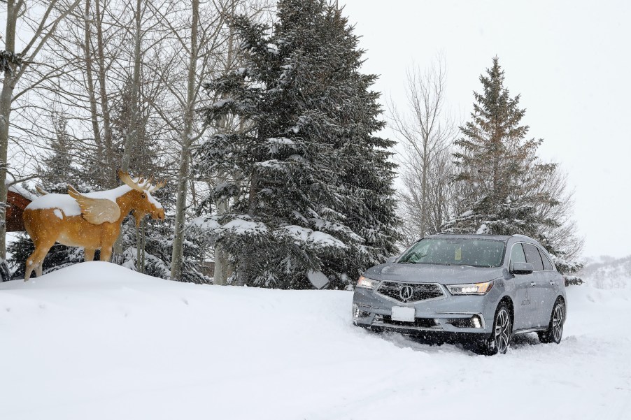 The Acura MDX at the Acura Studio during Sundance Film Festival 2017