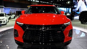 2019 Chevrolet Blazer is on display at the 111th Annual Chicago Auto Show