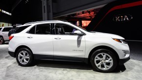 The 2020 Equinox seen at the New York International Auto Show at the Jacob K. Javits Convention Center