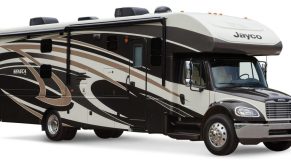 Freightliner custom chassis for an RV