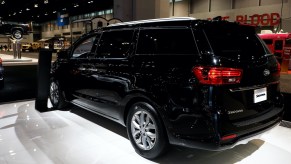 2020 Kia Sedona is on display at the 112th Annual Chicago Auto Show