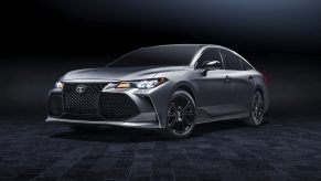 The 2021 Toyota Avalon features a new a bold Nightshade Edition trim.