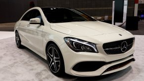 2018 Mercedes-Benz CLA 250 Coupe is on display at the 110th Annual Chicago Auto Show