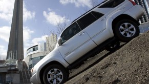 Toyota 4Runner on the Toyota 4x4 test track outside the 2006 Canadian International Autoshow