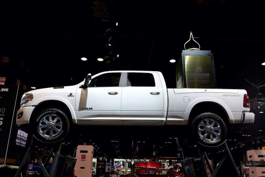 2020 RAM 1500 is on display at the 112th Annual Chicago Auto Show