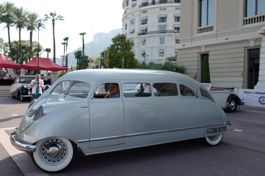 A Stout Scarab 1936 on display