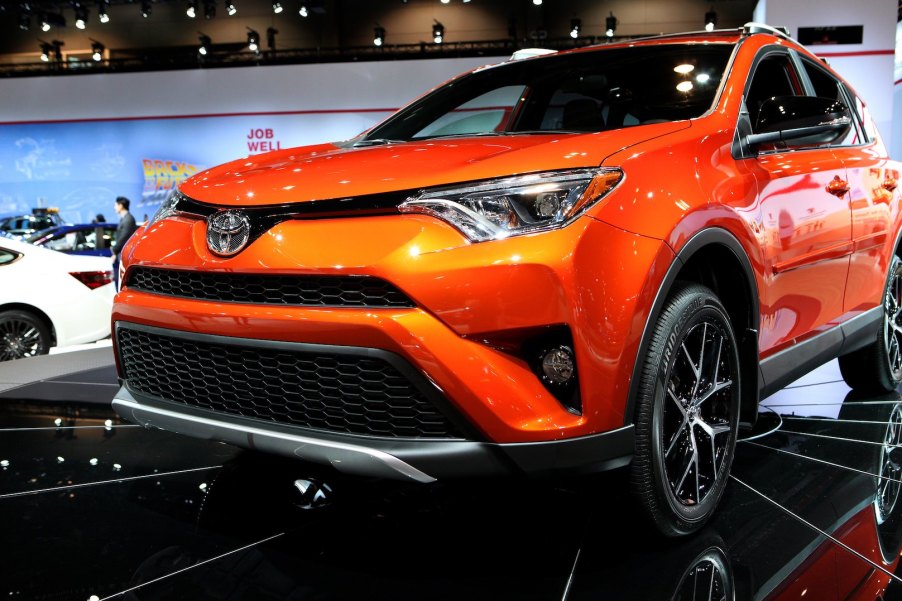 2016 Toyota RAV4 is on display at the 108th Annual Chicago Auto