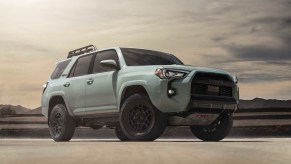 2021 Toyota 4Runner on display with new lunar paint color