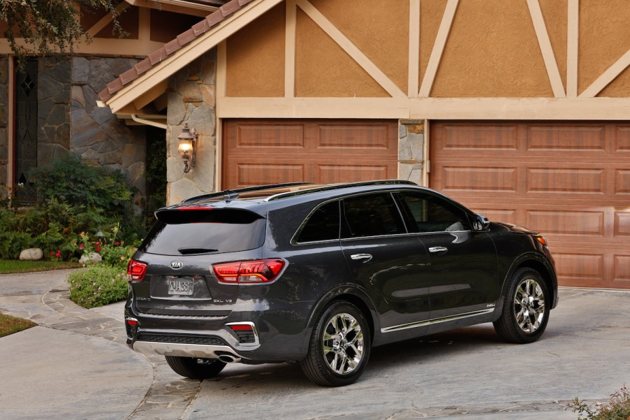 2020 Kia Sorento parked in a driveway