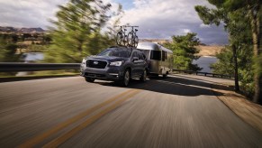 2021 Subaru Ascent hauling an RV