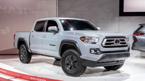 2021 Toyota Tacoma on display