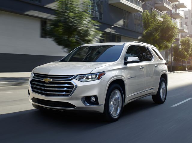 The Chevrolet Traverse is bold and accommodating.