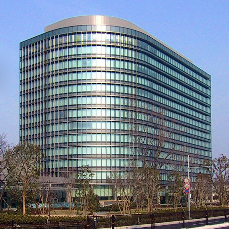 Toyota Headquarters high rise in Toyota City