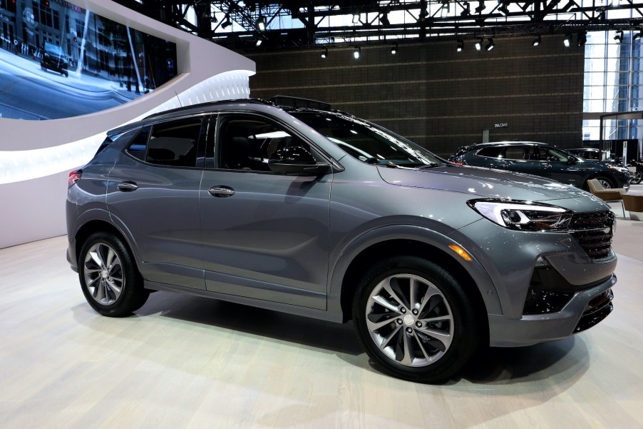 2020 Buick Encore GX is on display at the 112th Annual Chicago Auto Show