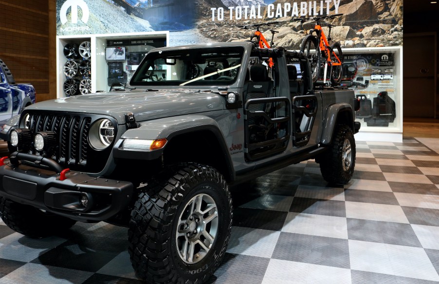 2020 Jeep Gladiator in the Mopar Garage at the 111th Annual Chicago Auto Show