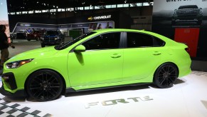 2019 Kia Forte is on display at the 111th Annual Chicago Auto Show