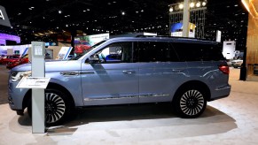 2020 Lincoln Navigator is on display at the 112th Annual Chicago Auto Show at McCormick Place