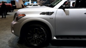 2019 Nissan Armada is on display at the 111th Annual Chicago Auto Show