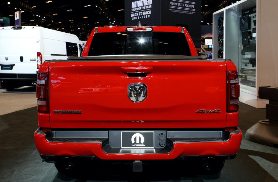 2020 Mopar-Modified RAM 1500 Big Horn Crew Cab is on display at the 112th Annual Chicago Auto Show