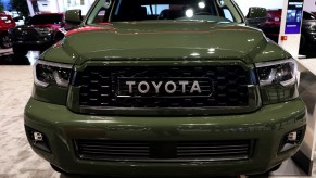 2020 Toyota Sequoia is on display at the 112th Annual Chicago Auto Show