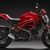 A red 2020 Ducati Monster 797