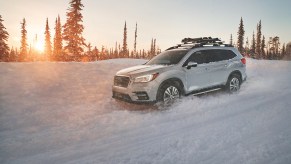 2020 Subaru Ascent in the snow