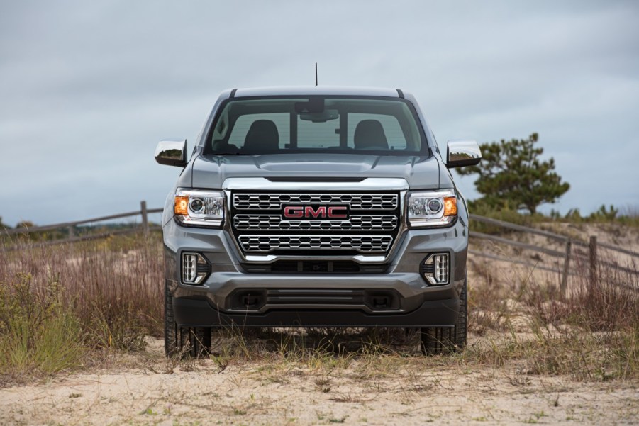 Front view 2021 GMC Canyon