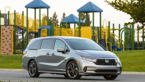 2021 Honda Odyssey outside of the park