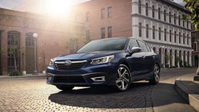 2021 Subaru Legacy on a city street