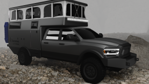 EarthCruiser TerraNova Expedition camper RV rendering