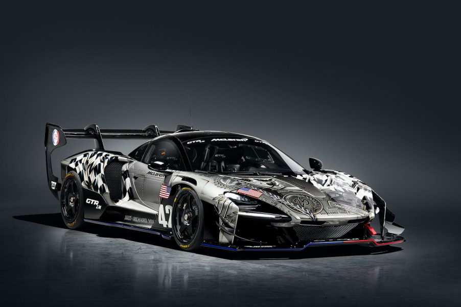 A showcase of the five newest McLaren Senna GTR LM's in their classic McLaren F1 GTR liveries.