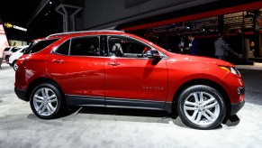 Chevrolet Equinox seen at the New York International Auto Show