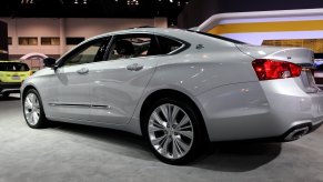 2017 Chevrolet Impala is on display at the 109th Annual Chicago Auto Show at McCormick Place