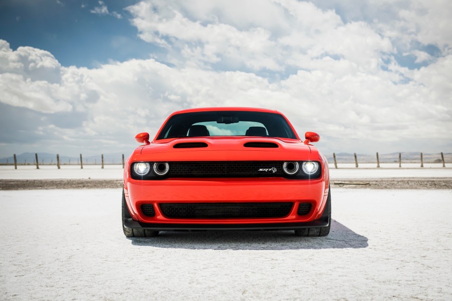 2021 Dodge Challenger SRT Super Stock: The newest Dodge drag racing machine with 807 horsepower.