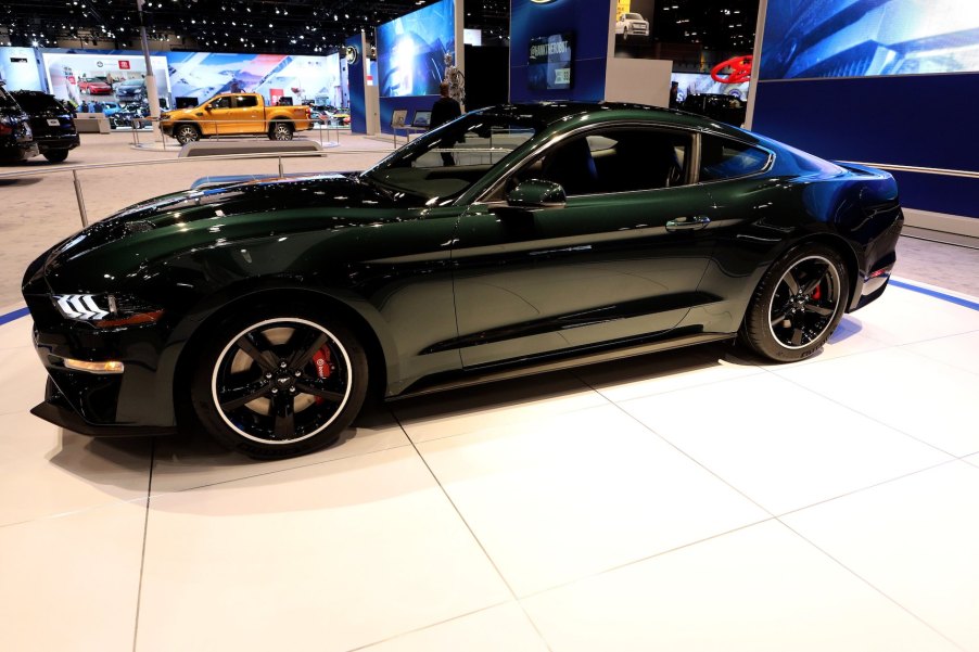 2019 Ford Mustang Bullitt is on display at the 110th Annual Chicago Auto Show at McCormick Place