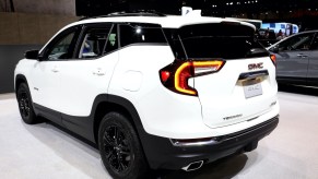 2020 GMC Terrain SUV is on display at the 112th Annual Chicago Auto Show