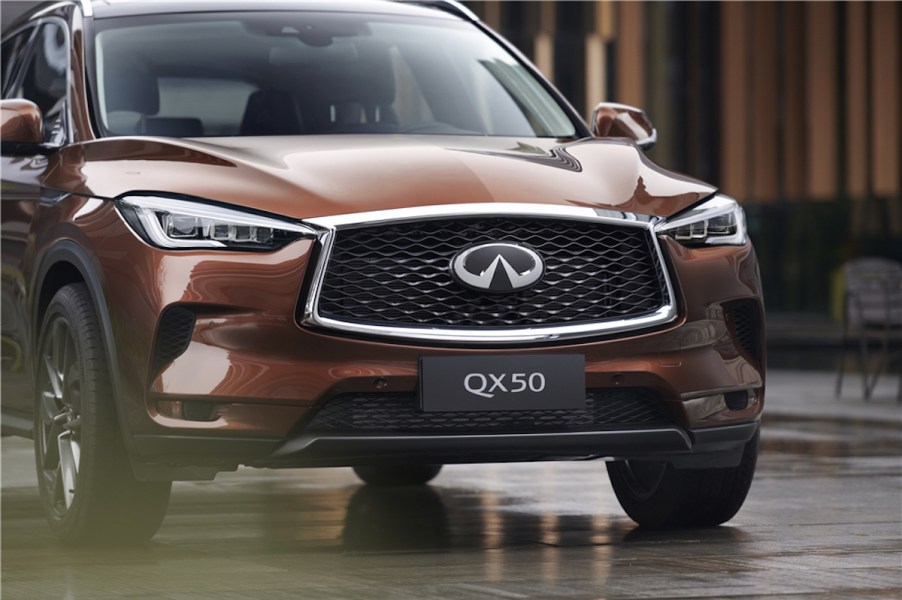 Infiniti QX50 up close