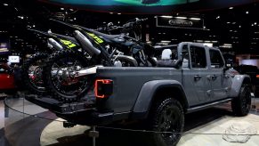 2020 Jeep Gladiator Sport is on display at the 112th Annual Chicago Auto Show