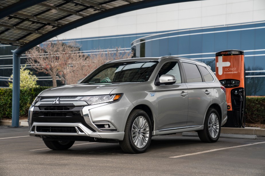 Mitsubishi Outlander PHEV ready to charge