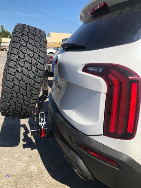 Rigid Armor Kia Telluride spare tire carrier | Rigid Armor