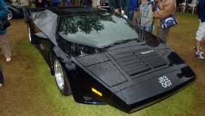 GOODWOOD, ENGLAND - JUNE 24: The Vector W8 is displayed at the Goodwood Festival of Speed on the Earl of March's private lawn on June 24, 2007 in Goodwood, England. (Photo by Dave Benett/Getty Images)