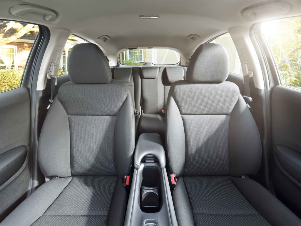 A full view of the 2017 Honda HR-V's interior.