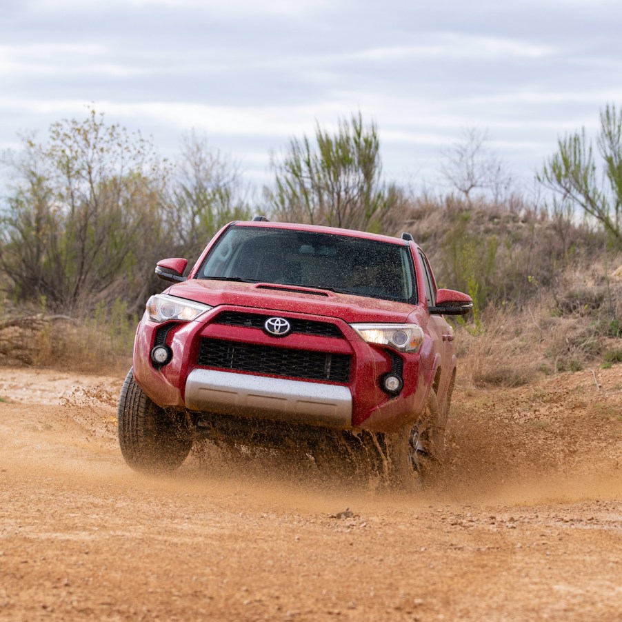 2019 Toyota 4Runner off-roading