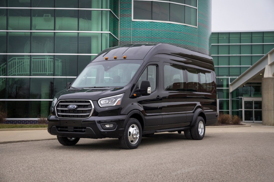 Black 2020 Ford Transit 250