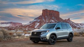 2020 Honda Passport in the wilderness