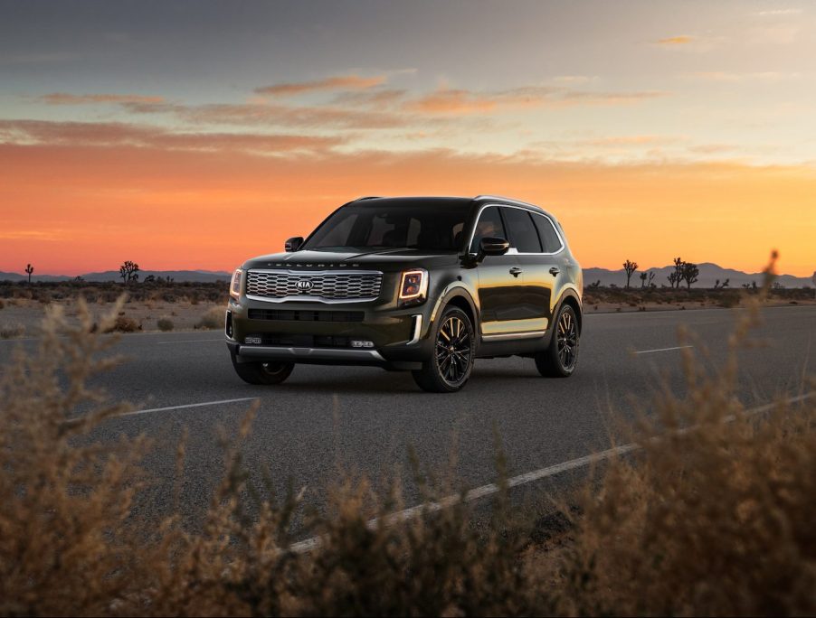 2020 Kia Telluride on the street