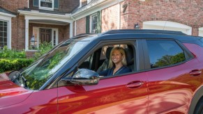 Red 2021 Chevy Blazer